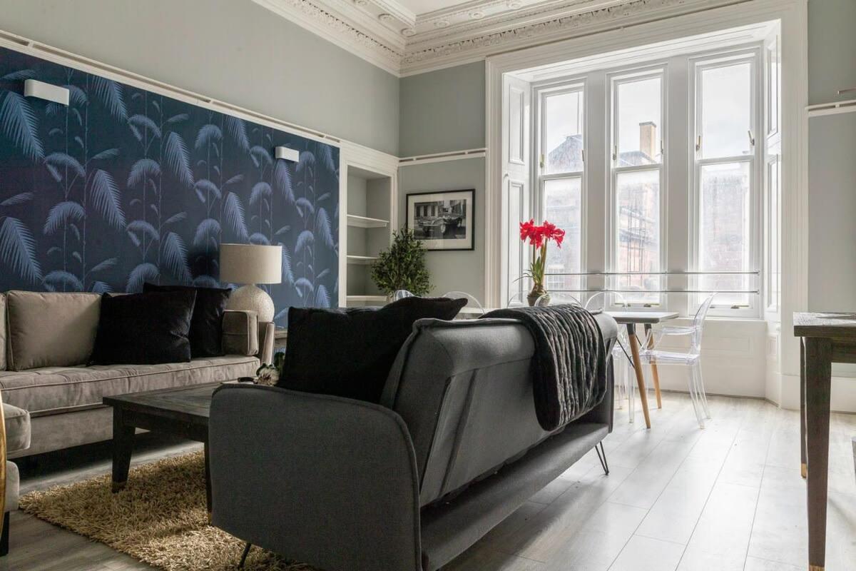 Beautiful 4 bed flat in perfect central location Glasgow Exterior foto